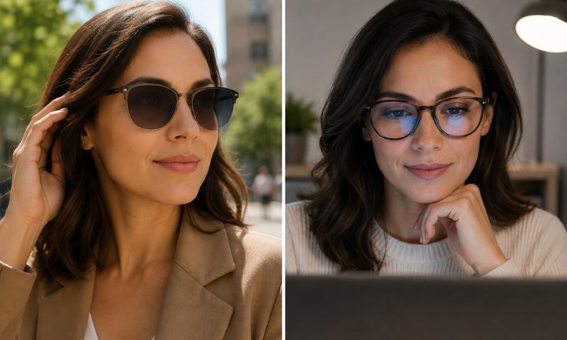 lentes fotocromaticos vs lentes antireflejo