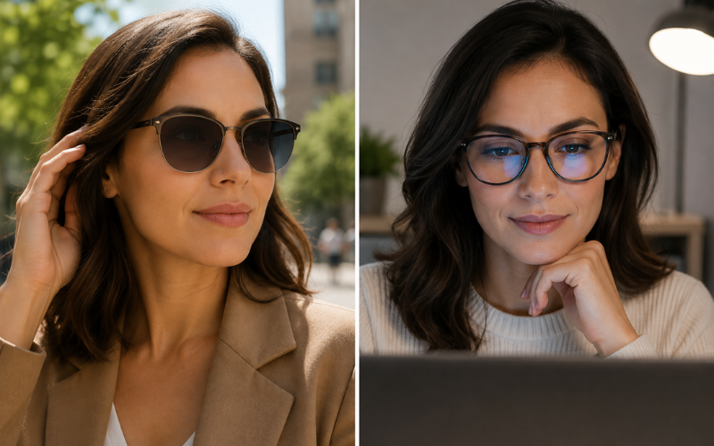 lentes fotocromaticos vs lentes antireflejo